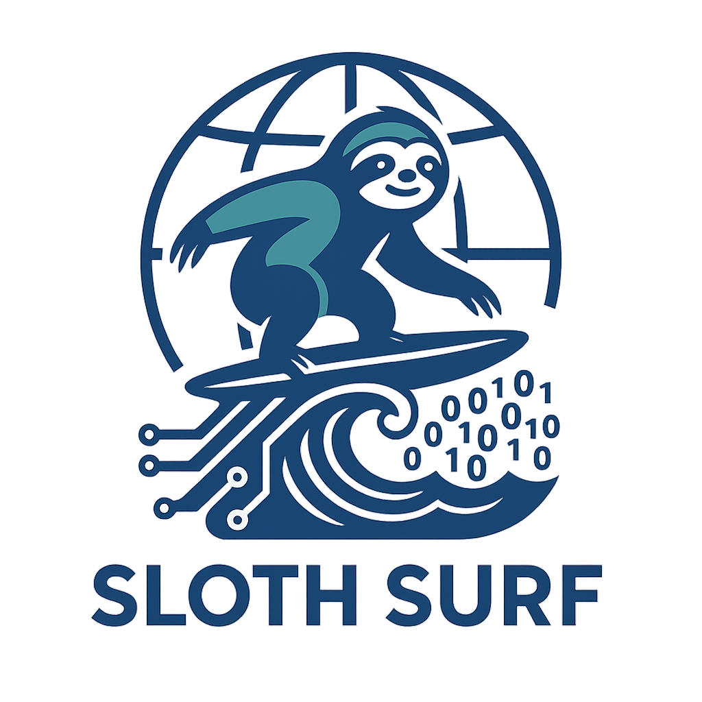 Sloth Surf Logo
